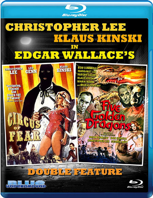 CIRCUS OF FEAR (1966)/FIVE GOLDEN DRAGONS (1967) - Blu-Ray