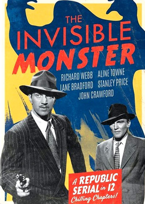 INVISIBLE MONSTER, THE (1950/Complete Serial) - DVD