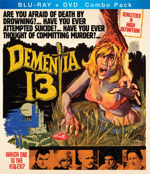 DEMENTIA 13 (1963) - Blu Ray and DVD