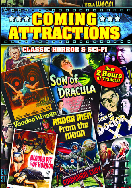 COMING ATTRARACTION: CLASSIC HORROR & SCIENCE FICTION - DVD