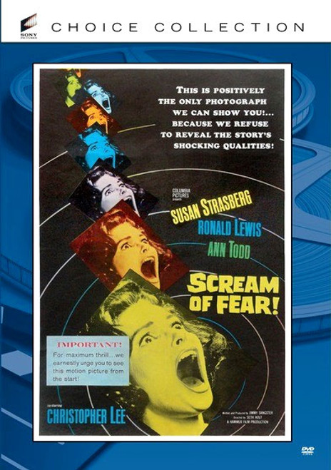 SCREAM OF FEAR (1961) - DVD