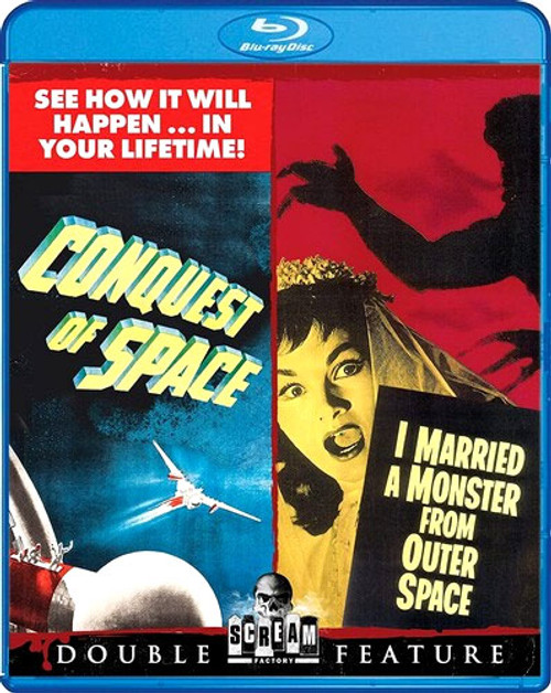CONQUEST OF SPACE (1955)/I MARRIED A MONSTER FROM OUTER SPACE (1958) - Blu-Ray