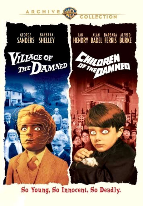 VILLAGE OF THE DAMNED (1960)/CHILDREN OF THE DAMNED (1963) - DVD