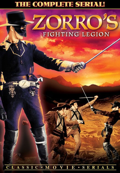 ZORRO'S FIGHTING LEGION (Complete Serial/1939) - DVD