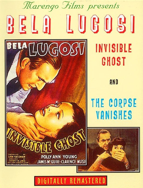BELA LUGOSI DBL. FEATURE: INVISIBLE GHOST/CORPSE - Used DVD