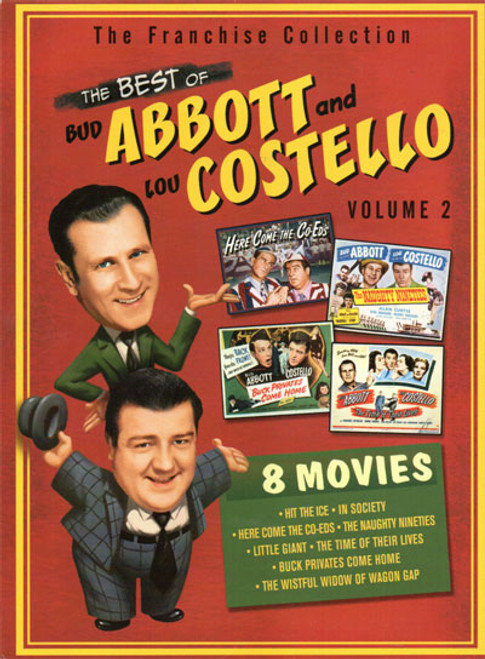 BEST OF ABBOTT & COSTELLO Volume 2 - Used DVD Set