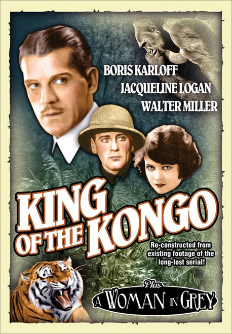 KING OF THE KONGO (1929/Early Boris Karloff) - Used DVD