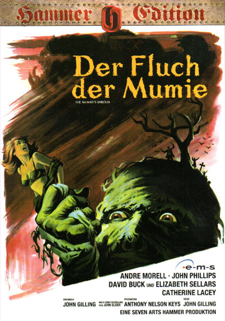 MUMMY'S SHROUD, THE (1967/German Pal DVD) - Used Region 2 DVD