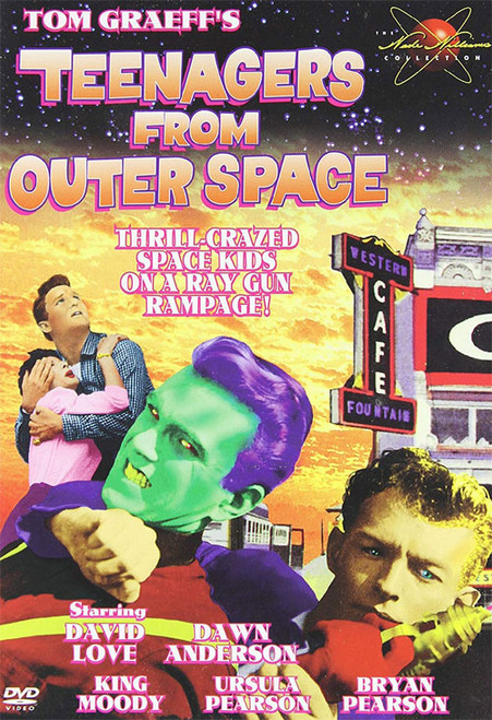 TEENAGERS FROM OUTER SPACE (1959) - Used DVD