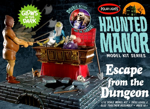 HAUNTED MANOR: ESCAPE FROM THE DUNGEON - Model Kit