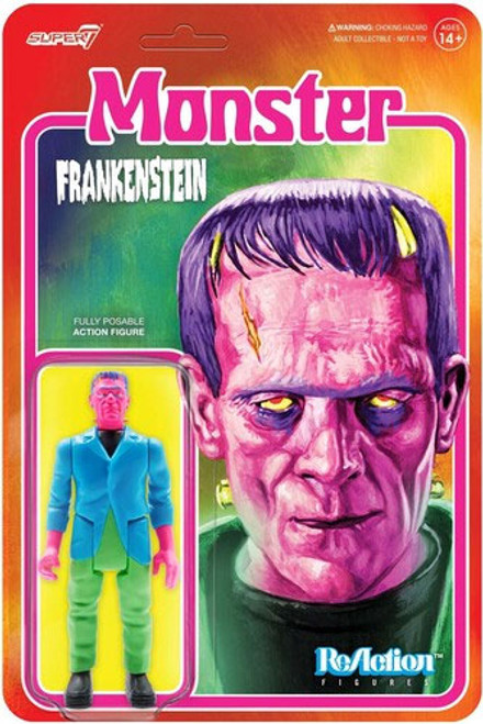 REACTION: FRANKENSTEIN DAY-GLO - Action Figure