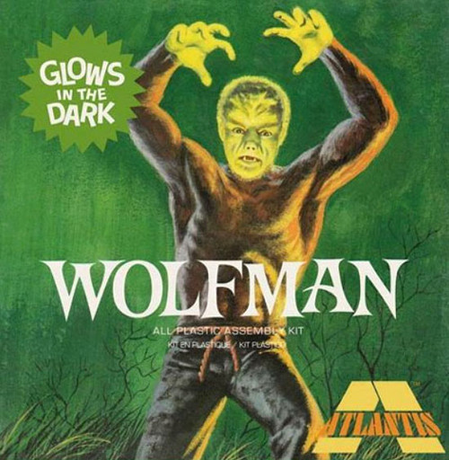 WOLF MAN (Aurora Design, Glows) - Model Kit