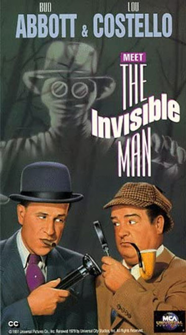 ABBOTT & COSTELLO MEET THE INVISIBLE MAN (1951) - VHS