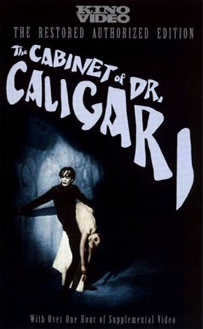 CABINET OF DR. CALIGARI (1920/Kino) - VHS