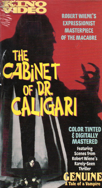 CABINET OF DR. CALIGARI (1920/Kino) - VHS