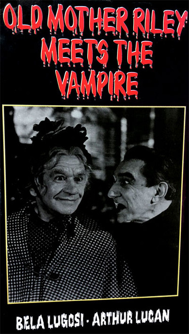 OLD MOTHER RILEY MEETS THE VAMPIRE (1952) - VHS