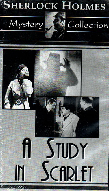 SHERLOCK HOLMES - A STUDY IN SCARLET (1933/VCI) - VHS