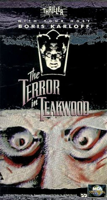 THRILLER: TERROR IN TEAKWOOD (1961) - VHS