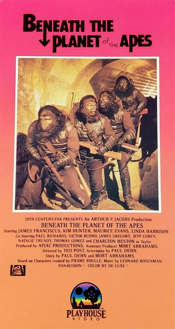 BENEATH THE PLANET OF THE APES (1970/Playhouse) - Used VHS