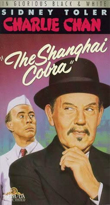 CHARLIE CHAN - SHANGHAI COBRA (1945) - Used VHS