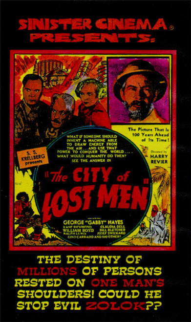 CITY OF LOST MEN (1935) - Used VHS