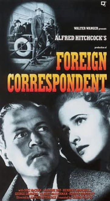 FOREIGN CORRESPONDENT (1940) - Used VHS