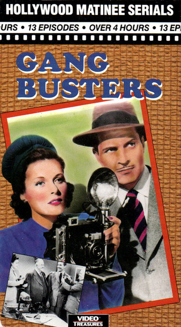 GANGBUSTERS (1942 Complete Serial Set) - Used VHS