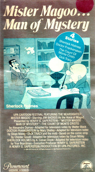MR. MAGOO: MAN OF MYSTERY (1964) - Used VHS