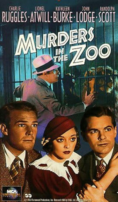 MURDERS IN THE ZOO (1932) - Used VHS