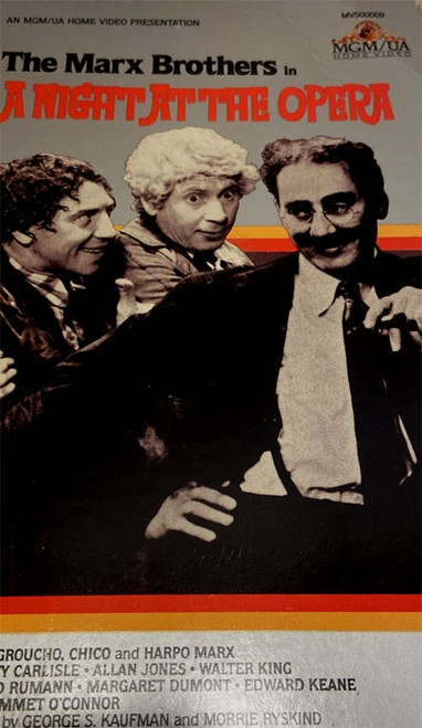 NIGHT AT THE OPERA, A (Marx Brothers) - Used VHS