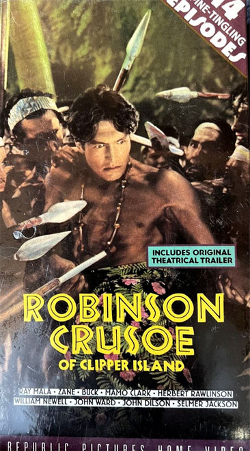 ROBINSON CRUSOE OF CLIPPER ISLAND (1936/Republic) - Used VHS