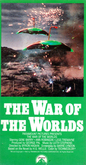 WAR OF THE WORLDS (1953) - Used VHS