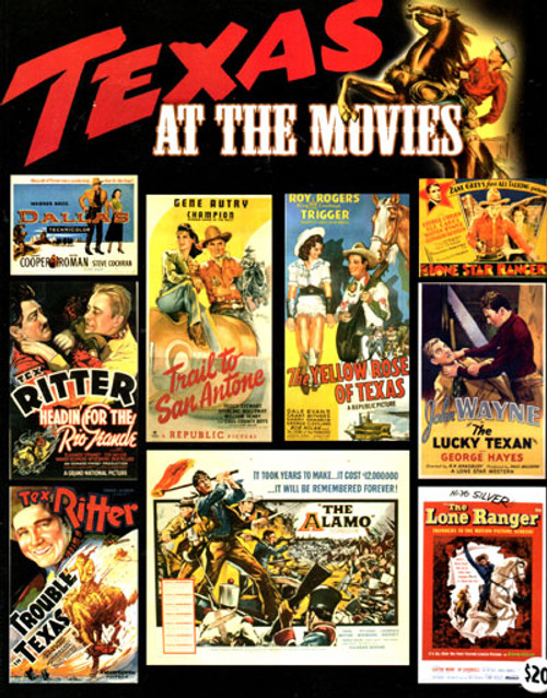 TEXAS AT THE MOVIES (Poster Reproductions) - Softcover Book