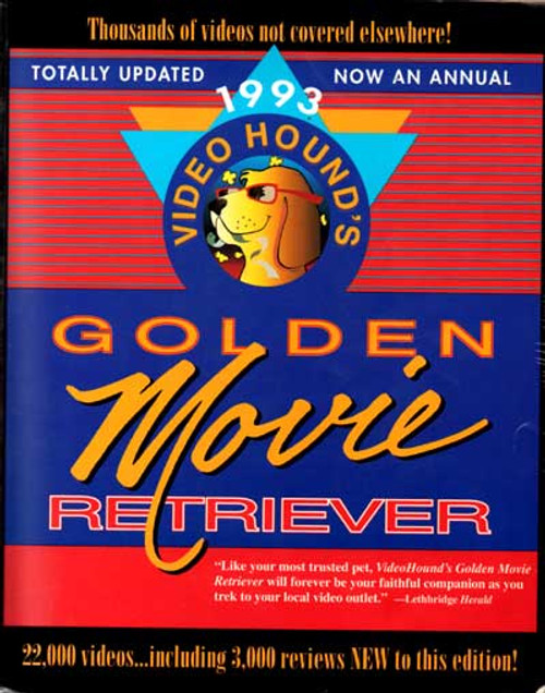 VIDEOHOUND'S GOLDEN MOVIE RETRIEVER 1993 - Giant Book