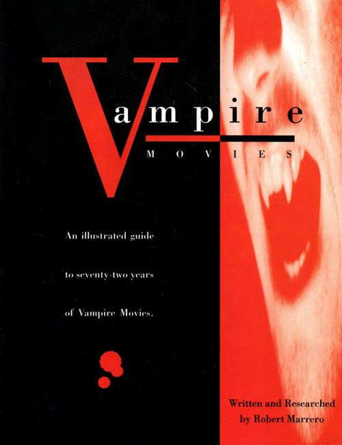 VAMPIRE MOVIES - Large Softcover Book