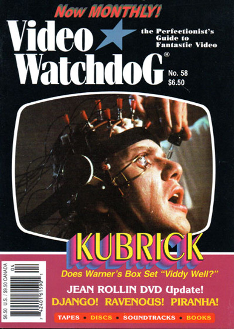 VIDEO WATCHDOG #58 - Magazine