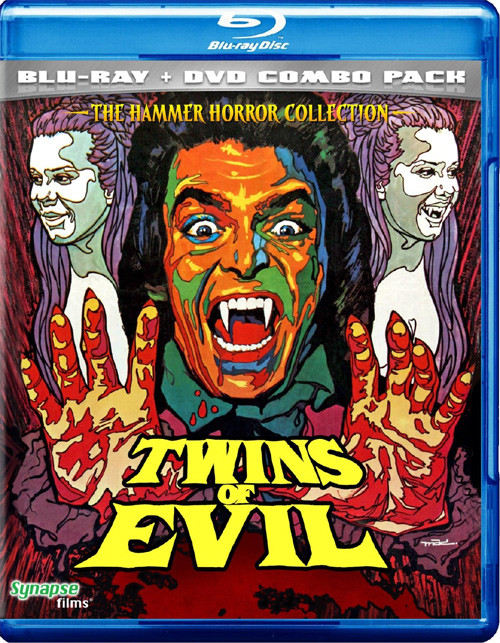 TWINS OF EVIL (1971) - Blu-Ray and DVD Combo Pack