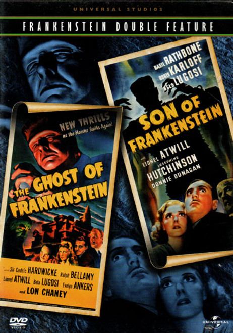 GHOST OF FRANKENSTEIN (1942)/SON OF FRANKENSTEIN (1939) - Used DVD