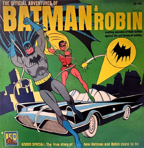 OFFICIAL ADVENTURES OF BATMAN & ROBIN (1966) - Record Album