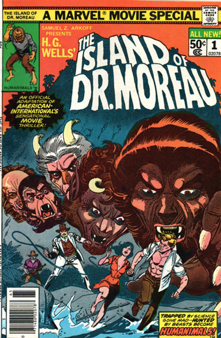 ISLAND OF DR. MOREAU #1 (1977) - Comic Book