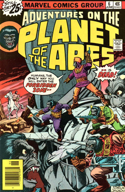 ADVENTURES ON THE PLANET OF THE APES #6 - Comic Book