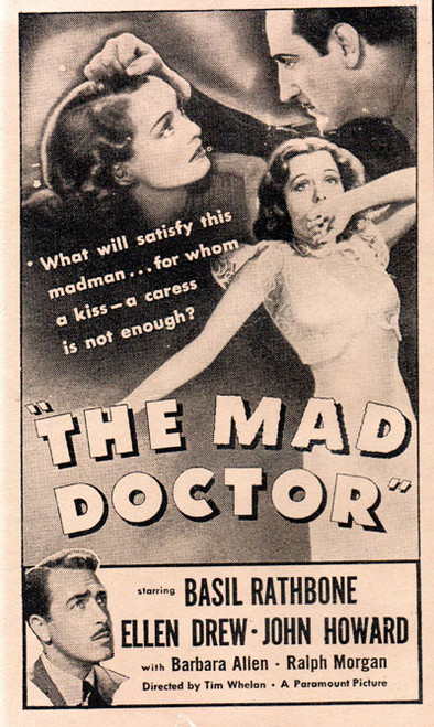 MAD DOCTOR, THE (1941) - Used VHS