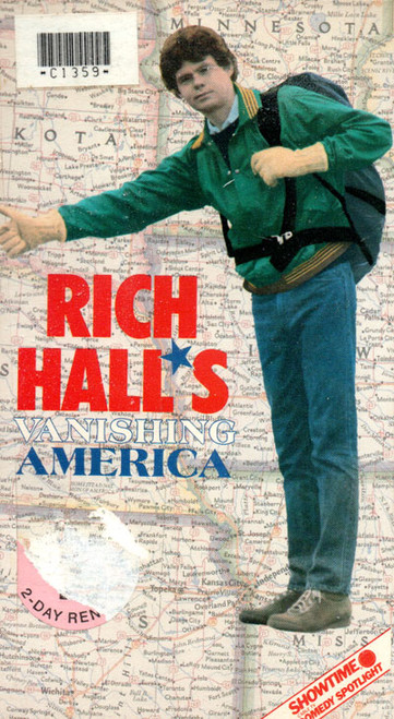 RICH HALL'S VANISHING AMERICA (1986) - Used VHS