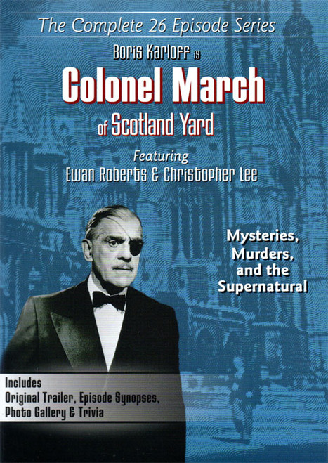 COLONEL MARCH OF SCOTLAND YARD (1954-1955/Complete Series) - DVD Set