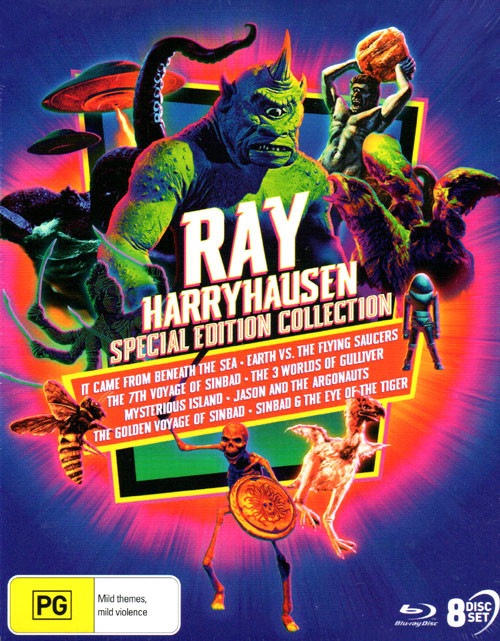 RAY HARRYHAUSEN SPECIAL EDITION COLLECTION (8 Films) - Blu-Ray Box Set