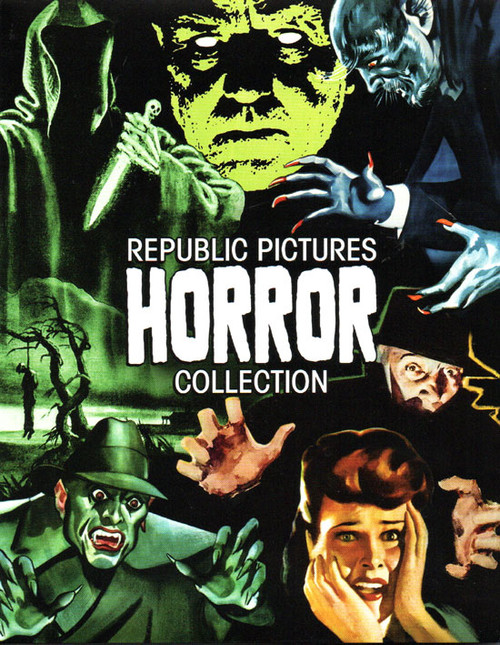 REPUBLIC PICTURES HORROR (LADY & THE MONSTER, PHANTOM SPEAKS, CATMAN OF PARIS, VALLEY OF THE ZOMBIES) - 4 Movie Blu-Ray Set