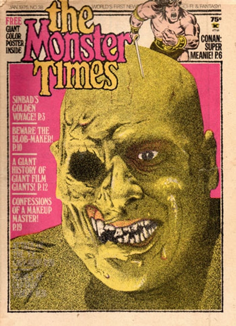 MONSTER TIMES #38 - Newspaper Magazine MONSTER TIMES #38 - Newspaper Magazine