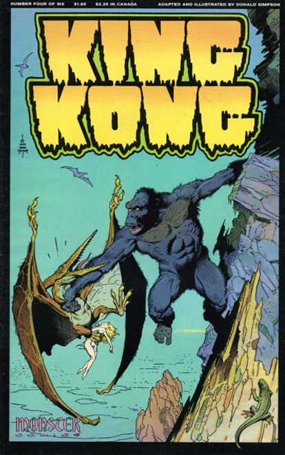 KING KONG #4 - Comic Book KING KONG #4 - Comic Book