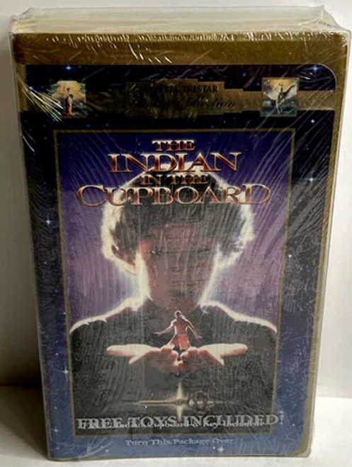 INDIAN IN THE CUPBOARD (1995) Special Editon Pack with toys - New Sealed VHS Set