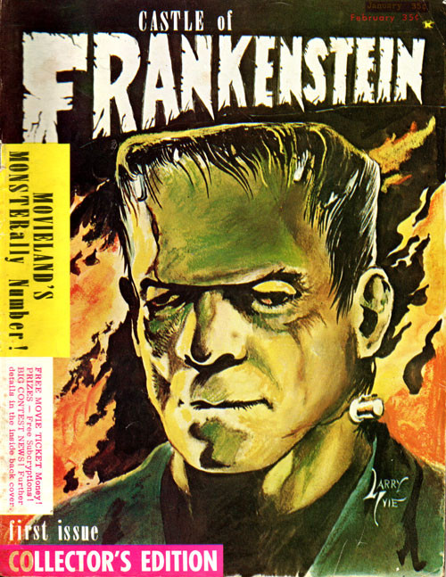 CASTLE OF FRANKENSTEIN #1 - Magazine CASTLE OF FRANKENSTEIN #1 - Magazine